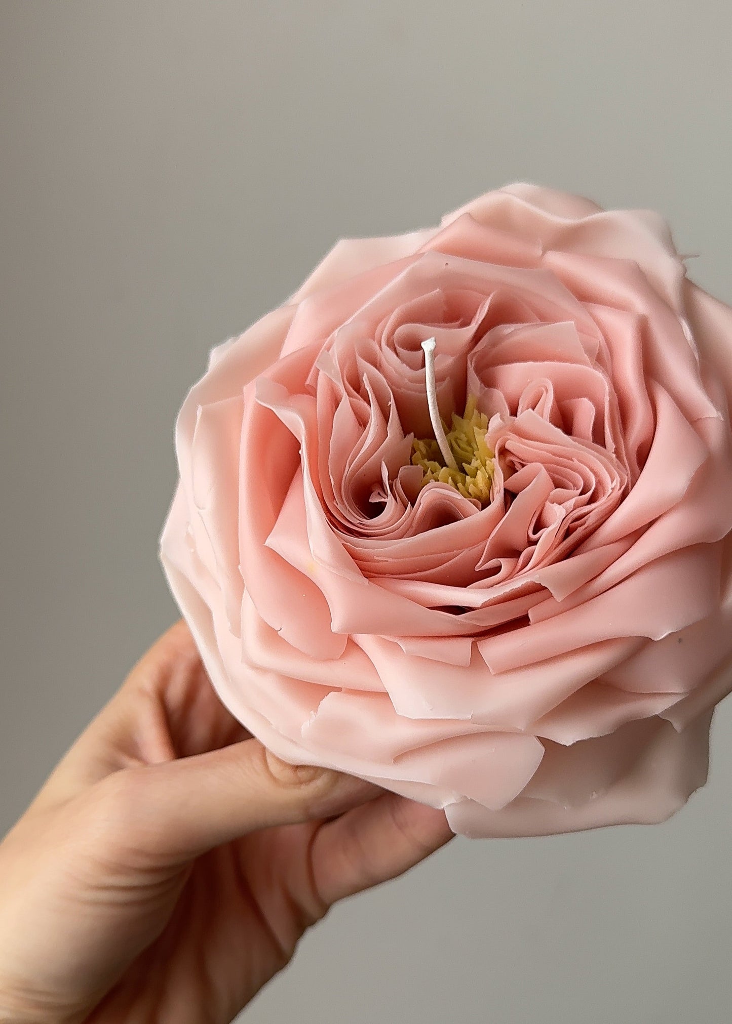 Candle Rose “Pink Silk”